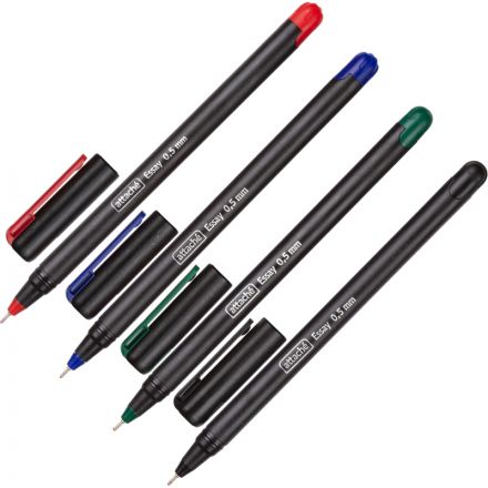 Набор шариковых ручек Attache Essay 0,5мм,масл,набор 4 цв.син+черн+зел+крас Набор шариковых ручек Attache Essay 0,5мм,масл,набор 4 цв.син+черн+зел+крас