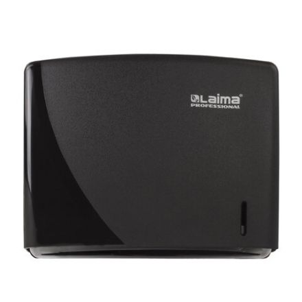 Диспенсер для полотенец LAIMA PROFESSIONAL ORIGINAL (Система H3), V-сложения, черный, ABS, 605762 Диспенсер для полотенец LAIMA PROFESSIONAL ORIGINAL (Система H3), V-сложения, черный, ABS, 605762