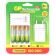 Зарядное устройство GP 270AAHC/CPB-2CR4, 4 слота + 4 акк. 2700 mAh