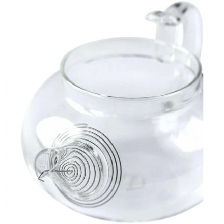 Чайник заварочный 600мл стекл. ИВАН-ЧАЙ (пружина в носике) (TP106) Чайник заварочный 600мл стекл. ИВАН-ЧАЙ (пружина в носике) (TP106)