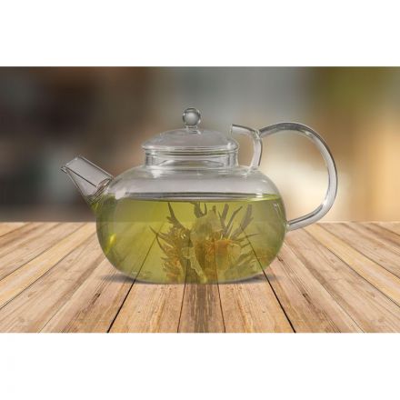 Чайник заварочный 600мл стекл. ИВАН-ЧАЙ (пружина в носике) (TP106) Чайник заварочный 600мл стекл. ИВАН-ЧАЙ (пружина в носике) (TP106)