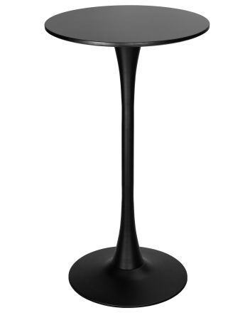 Стол барный MIA BAR, черная столешница, черное основание Стол барный MIA BAR, черная столешница, черное основание