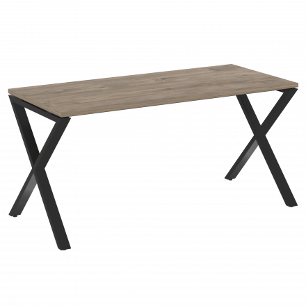 Loft Стол рабочий VR.L-SRX-4.7 Тиквуд тёмный/Чёрный металл 1580*720*750 Loft Стол рабочий VR.L-SRX-4.7 Тиквуд тёмный/Чёрный металл 1580*720*750