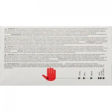 Перчатки мед. смотров. латекс. нестер. н/о текстурир. SFM (S) 50пар/уп