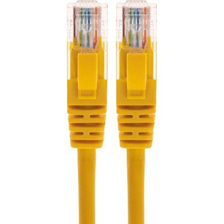 Патч-корд REXANT (02-0105-105) U/UTP, CAT 5e, 26AWG, LSZH, желтый, 1,5 м