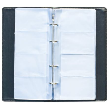 Визитница на кольцах BRAUBERG "Cayman", на 240 визиток, под кожу крокодила, черная, 231763 Визитница на кольцах BRAUBERG "Cayman", на 240 визиток, под кожу крокодила, черная, 231763