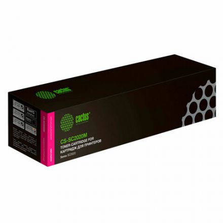 Картридж лазерный CACTUS (CS-SC2020M) для Xerox DocuCentre SC2020, пурпурный, ресурс 3000 страниц Картридж лазерный CACTUS (CS-SC2020M) для Xerox DocuCentre SC2020, пурпурный, ресурс 3000 страниц