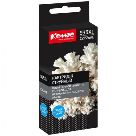 Картридж струйный Комус C2P24AE гол.для HP OfficeJet Pro 6230,6830 Картридж струйный Комус C2P24AE гол.для HP OfficeJet Pro 6230,6830