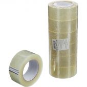Клейкая лента упаковочная 48мм х 132м, прозрачный, 40мкм, 6 шт/уп Клейкая лента упаковочная 48мм х 132м, прозрачный, 40мкм, 6 шт/уп