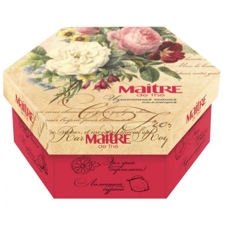 Чай Maitre Цветы ассорти 60 пакетов