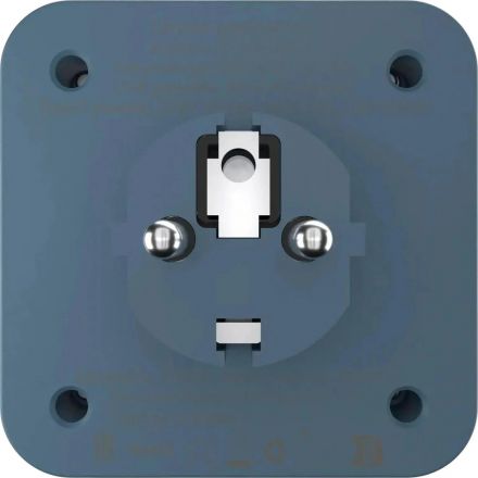 Тройник AGNI 4/220 + 2 USB + 1 Type C,синий(TP-WJ3U4E-C-blue)