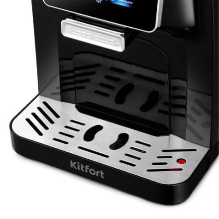 Кофемашина KITFORT КТ-7424, 1480 Вт, объем 1,5 л, для зерен 200 г, черная Кофемашина KITFORT КТ-7424, 1480 Вт, объем 1,5 л, для зерен 200 г, черная