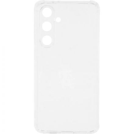 Чехол накладка PERO силикон для Samsung S24 FE прозрачный усиленный Чехол накладка PERO силикон для Samsung S24 FE прозрачный усиленный