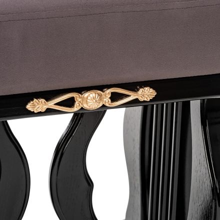 Банкетка Leset "Джульетта", Венге, V19 коричнево-красный, Ткань Велюр Банкетка Leset "Джульетта", Венге, V19 коричнево-красный, Ткань Велюр