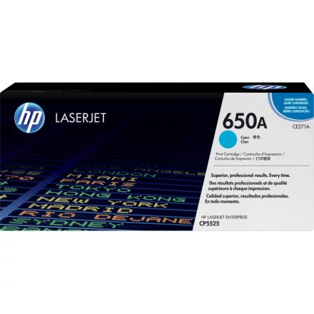 Картридж лазерный HP 650A CE271A гол. для CLJ CP5525 Картридж лазерный HP 650A CE271A гол. для CLJ CP5525