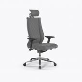 Кресло Samurai L2-18D - Infinity  Серый Kc25/Wm33/D04P/H13mL-3D(M26.B32.G25.W03)