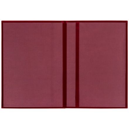 Папка адресная бархат бордовый, "Виньетка", формат А4, STAFF, 124294