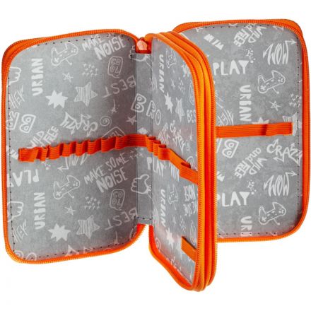 Пенал Animals ПКТ 11-20, ткань, 2 отд., 190х110 мм Пенал Animals ПКТ 11-20, ткань, 2 отд., 190х110 мм