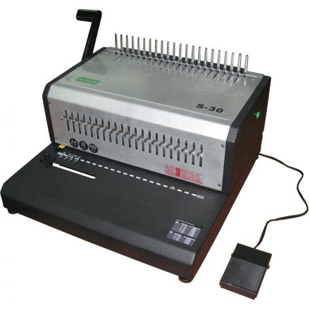 Брошюровщик Bulros S-30 (электр.переплетчик пласт. пружиной) А4,30л/500лист