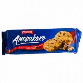 Печенье КУХМАСТЕР "Американо" сдобное с кусочками шоколада, 270 г Печенье КУХМАСТЕР "Американо" сдобное с кусочками шоколада, 270 г
