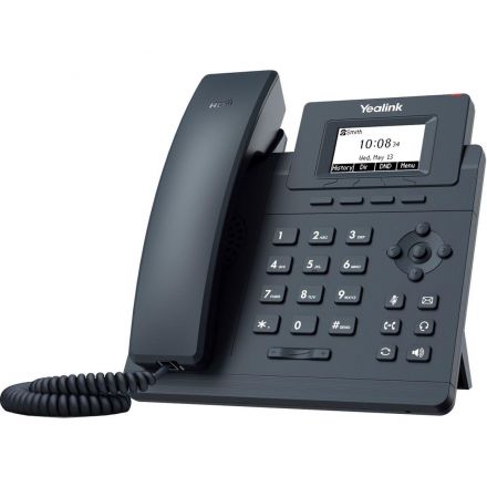 IP-телефон Yealink SIP-T30P, 1 аккаунт, PoE, без БП IP-телефон Yealink SIP-T30P, 1 аккаунт, PoE, без БП