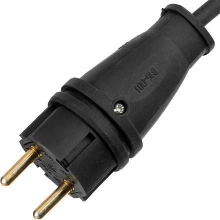Удлинитель Topfort метал. КГ 2x2,5 кв.мм 50м 16А 4 гнезда б/з.,с/загл.,IP44