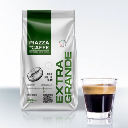 Кофе в зернах PIAZZA DEL CAFFE "Extra Grande", 800 г, 1871-06 Кофе в зернах PIAZZA DEL CAFFE "Extra Grande", 800 г, 1871-06