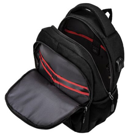 Рюкзак BRAUBERG URBAN универсальный с отделением для ноутбука, USB-порт, "Kinetic", черный, 46х31х18 см, 270798 Рюкзак BRAUBERG URBAN универсальный с отделением для ноутбука, USB-порт, "Kinetic", черный, 46х31х18 см, 270798