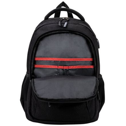 Рюкзак BRAUBERG URBAN универсальный с отделением для ноутбука, USB-порт, "Kinetic", черный, 46х31х18 см, 270798 Рюкзак BRAUBERG URBAN универсальный с отделением для ноутбука, USB-порт, "Kinetic", черный, 46х31х18 см, 270798