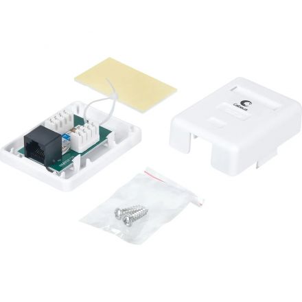 Розетка Cabeus (WS-8P8C-CAT.5E-1) комп.Dual IDC кат.5E UTP бел Розетка Cabeus (WS-8P8C-CAT.5E-1) комп.Dual IDC кат.5E UTP бел