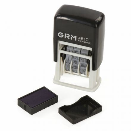 Датер-мини месяц буквами, оттиск 20х3,8 мм синий, GRM 4810, 124131000 Датер-мини месяц буквами, оттиск 20х3,8 мм синий, GRM 4810, 124131000