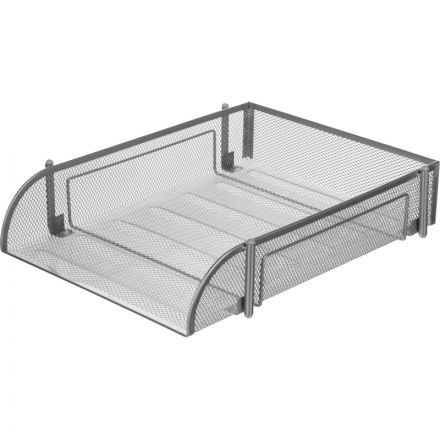 Лоток для бумаг горизонтальный Attache (металлическая сетка, высота 70 мм, серебро) Лоток для бумаг горизонтальный Attache (металлическая сетка, высота 70 мм, серебро)