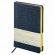 Ручка шариковая PARKER "Jotter Core Stainless Steel GT", ежедневник А5 синий, пакет, 880889