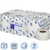 Бумага туалетная в рулонах Luscan Professional 2-слойная 12 рулонов по 200 метров (артикул производителя 880886) Бумага туалетная в рулонах Luscan Professional 2-слойная 12 рулонов по 200 метров (артикул производителя 880886)