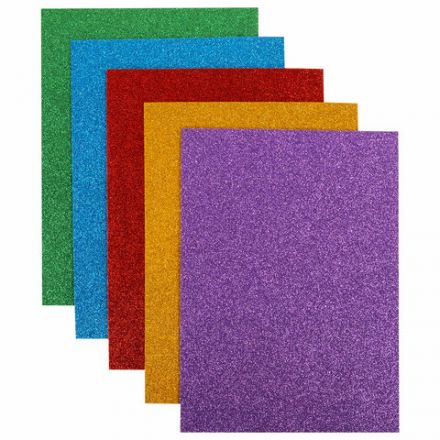 Пористая резина/фоамиран А4, 2 мм, НАБОР, 5 листов, 5 цветов, яркие цвета, блестки, ОСТРОВ СОКРОВИЩ, 660078 Пористая резина/фоамиран А4, 2 мм, НАБОР, 5 листов, 5 цветов, яркие цвета, блестки, ОСТРОВ СОКРОВИЩ, 660078