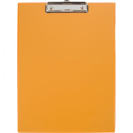 Папка-планшет Bantex A4 картонная оранжевая без крышки