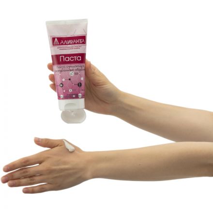 Паста очищающая натуральный абразив 200мл АЛИРАНТА 20003