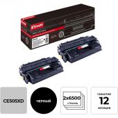 Картридж лазерный Комус 05X CE505XD чер. пов.емк. для HP LJ (2шт/уп) Картридж лазерный Комус 05X CE505XD чер. пов.емк. для HP LJ (2шт/уп)
