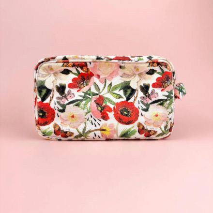 КОСМЕТИЧКА  FLORA. ПИОНЫ, 23 X14 X 10 СМ 14-093/03