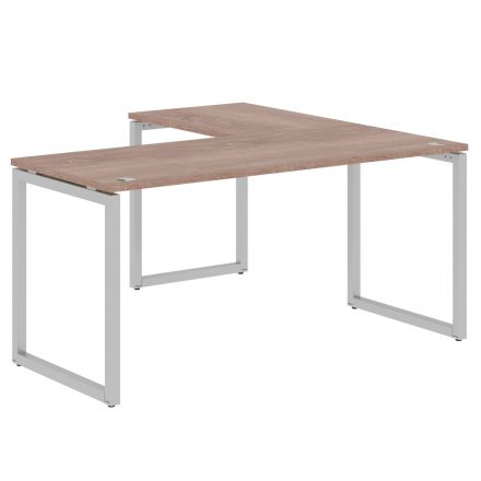Стол угловой XQCT 1615 Дуб Сонома/Алюминий 1600х1500х750 Стол угловой XQCT 1615 Дуб Сонома/Алюминий 1600х1500х750