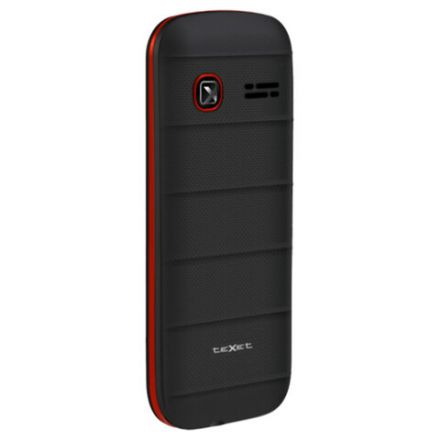 Телефон мобильный TEXET TM-130, 2 SIM, 1,77", 32 МБ, microSD, FM, фонарик, черный, 00-00001860