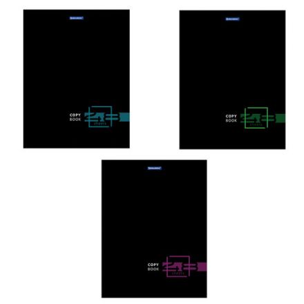 Тетрадь А4, 48 л., BRAUBERG, скоба, клетка, глянцевый лак, "DARK", 404042 Тетрадь А4, 48 л., BRAUBERG, скоба, клетка, глянцевый лак, "DARK", 404042