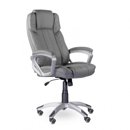 Кресло М-704 Ройс/Royce silver PL S-0422 (серый) Кресло М-704 Ройс/Royce silver PL S-0422 (серый)