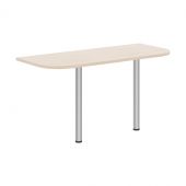 Приставка с опорами XKD 146.1 Бук Тиара/Алюминий 1406х600х750 Приставка с опорами XKD 146.1 Бук Тиара/Алюминий 1406х600х750