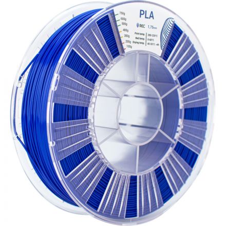 Катушка PLA пластик REC 1.75мм синий Катушка PLA пластик REC 1.75мм синий