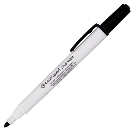 Маркер стираемый для белой доски ЧЕРНЫЙ, CENTROPEN "Dry-Wipe", 1,8 мм, 2709, 527098712 Маркер стираемый для белой доски ЧЕРНЫЙ, CENTROPEN "Dry-Wipe", 1,8 мм, 2709, 527098712