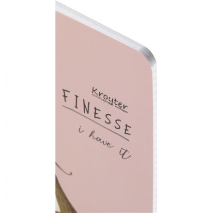 Тетрадь общая Kroyter А5,60л,клетка,скрепка Art, 2 диз,66083