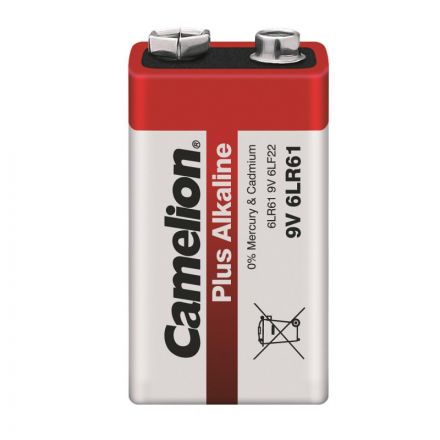 Батарейка Camelion 6LR61 Plus Alkaline 1шт/бл (6LR61-BP1, 9В) (1655) Батарейка Camelion 6LR61 Plus Alkaline 1шт/бл (6LR61-BP1, 9В) (1655)