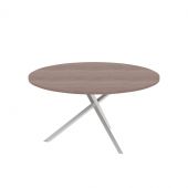 Конференц - стол XRST 150 Дуб Сонома/Алюминий 1200х1200х750 XTEN-S Конференц - стол XRST 150 Дуб Сонома/Алюминий 1200х1200х750 XTEN-S