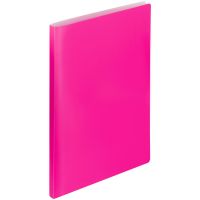 Папка с зажимом Attache Neon А4, плотность 500мкм, розовый